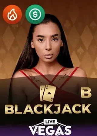 Blackjack B live game cover