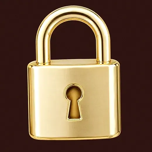 Metal padlock — Slota