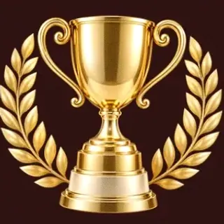 Gold trophy cup — Slota