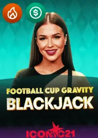 Football Cup Gravity Blackjack live game cover