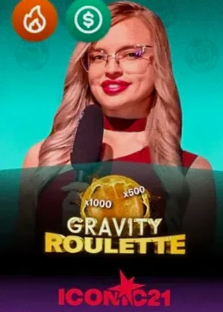 Gravity Roulette live game cover