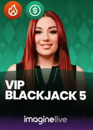 VIP Blackjack 5 live game cover